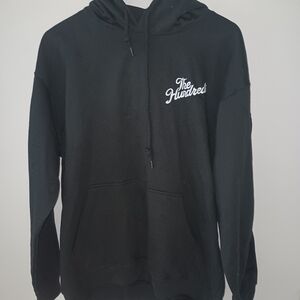 The Hundreds Black Hoodie with White Logo